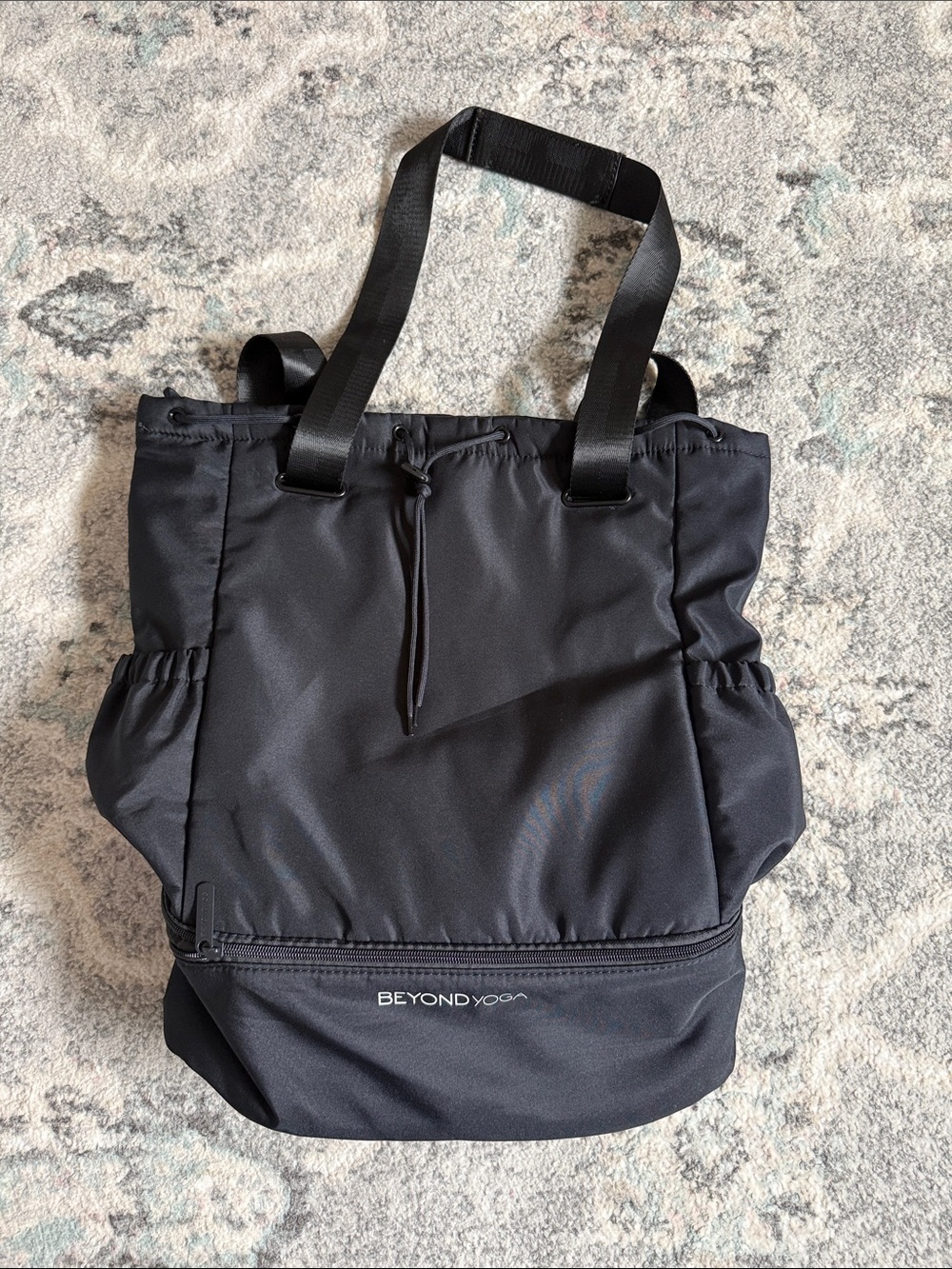 Beyond Yoga Gym Yoga Drawstring Bag